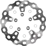 Galfer Cubiq Brake Rotor Chrome Front 300 mm (11-13/16") DF838Q
