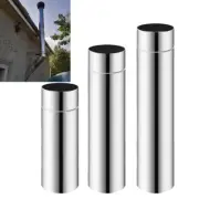 2.3 Inch Stainless Steel Stove Pipe Chimney Flue Liner Rigid Multi-Fuel 20-40cm