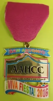 2016 Fiesta Medal AAHCC "Alamo Area Home Care Council"