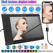 Professional Pressure Sensing Graphic Tablet Drawing Pad for Tablet/Laptop/Phone