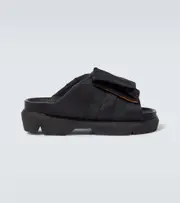 [Sacai] Sacai Pockets slides AU 8 black
