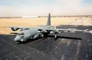Aircraft lockheed ac130 military vehicle gunships Custom Gaming Mat Desk 5073