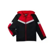 Athletic Works Boys Red & Black Track Jacket Size XL (14-16) NEW