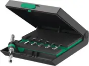 Wera 847/7 Combination Drill Bits Set, with 1/4" Rapidaptor bit-holder, 7pc, 051