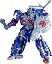 Transformers Toys Studio Series Leader Class Transformers: Age of Extinction Optimus Prime, 8.5-inch Converting Action Figure, Ages 8+