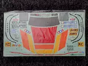 Rare Vintage 1990 Tamiya 1/10 Toyota Hilux Monster Racer Factory Decal Sticker