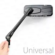 popular CNC milled Black Mirrors M10 & 5/16" for Triumph Legend Anti-Glare
