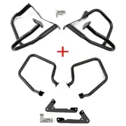 Front + Rear Engine Guard Highway Crash Bars Protector For BMW R1250RT 2018-2023