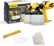 [Wagner] Universal Sprayer W 590 FLEXiO paint spray system for dispersion/latex paints, varnishes & glazes indoors & outdoors, 15 m²-6 min, container 1300 ml/800 ml, 630 W