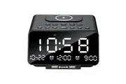 Dolphy Bluetooth LED Alarm With Radio Dock Station - Black