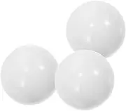 HONMEET Roulette Wheel Beads Set 3pcs 18mm Resin Balls for Game Party and Bar Decor Accessory