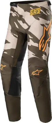 Alpinestars Racer Tactical Youth Motocross Pants, beige, Size 24
