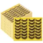 Fake Eyelashes Fairy Lashes Fluffy Faux Mink Lashes False Eyelashes Dramatic