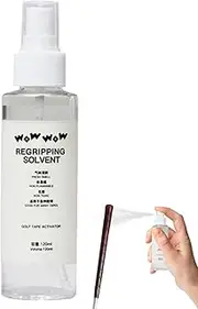 Golf Grip Solvent | Golf Club Grip Tape Solvent Solution | Grip Tape Strips | Golf Clubs Regripping Solvent Solution | Professional Golf Grip Tape Solvent, Effective Solvent Solution for Easy Regrippi
