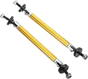 LALADEFIEE Strut Rod Front Splitter Rods Pair Aluminum Alloy Car Modification Strut Rod