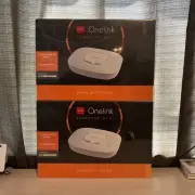 2 NEW First Alert Onelink SURROUND Home Wi-Fi Starter Secure Mesh System BUNDLE