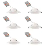 Juno Lighting WF6 DREG SM ALO20 SWW5 90CRI CP6 M2 Contractor - White