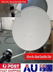 Ku-Band Offset Satellite Dish Antenna suitable for VAST Optus Intelsat reception