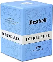 BestSelf Co. Conversation Starter Icebreaker Deck Powerful Tool to Establish and Strengthen Relationships by Cultivating Open, Engaging, Deeper and Meaningful Interactions ― 150 Prompts
