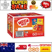 Smith’s Potato Chips Mega Mix Value Pack 1140g – 60 Snack Size Bags