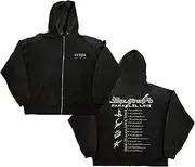 [aespa] Official SYNK Parallel LINE World Tour Merch Collection Dateback Zip-Up Hoodie
