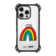iPhone 16 Pro Bounce Case MagSafe Compatible Rainbow