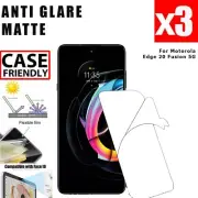 3X For Motorola Edge 20 Fusion 5G Anti Glare Matte Screen Protector Film