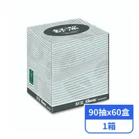 在飛比找PX Go! 全聯線上購優惠-【舒潔】環保超柔面紙-方盒 (90抽x60盒)
