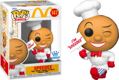 funko pop vinyl ad icons mcdonalds speedee funko shop exclusive no.147