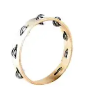 Mano Percussion 10 Inch Non Tunable Tambourine