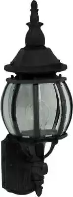 Maxim Lighting 1032BK Crown Hill 19" Outdoor Wall Light in Black