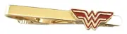 Wonder Woman Logo Fashion Novelty Tie Bar Clip Movie Comic with Gift Box
