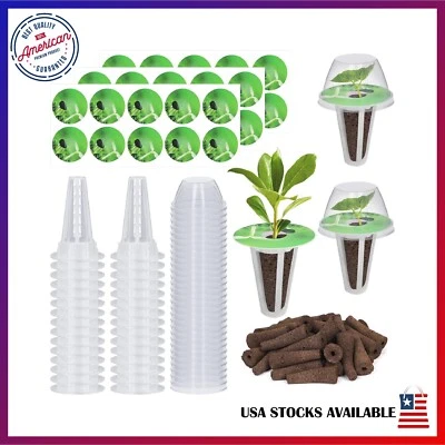 New 120+ Pcs Seed Pod Kit for Hydroponics Supplies for Home Growing Pod System