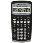 Texas Instruments Financial Calculator BAII Plus