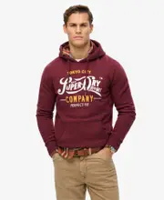 Perfect Fit Script Hood | Port Red