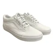 Vans UA Old Skool True White Men's Size 7 Women's 8.5[VN000D3HW001]