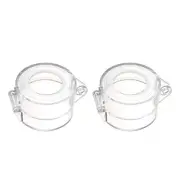 2 pcs Clear Plastic Switch Cover Protector for 30mm Push Button Switch 55*37