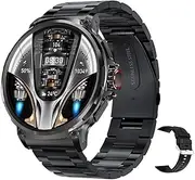 Daseeme Smart Watch 1.85-inch High-Clear Screen Sports Health ing Sleep Watch IP68 Waterproof BT5.0 400+ Watch Faces Long Usage Time Multi-Sport Modes BT Call for Men Women Health Watch