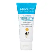 MooGoo Natural Tinted SPF40 Face Cream | Flora & Fauna AU