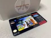 The Wizard of Oz (SNES) Super Nintendo Replacement Game Label