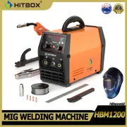 HITBOX 2 IN 1 MIG Welder 220V 200A Portable Gasless MIG ARC Welding Machine AU