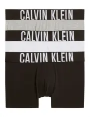 [Calvin Klein] Intense Power Cotton Trunks 3 Pack in Multi