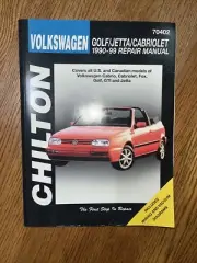 NEW 1990-1999 Volkswagen VW Golf Jetta Chilton Repair Service Manual 70402