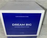 Jill & Ally Candle Dream Big Moonstone / Balsam & Cedar Manifestation Candle New