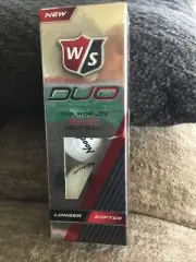 Wilson W/S Duo Golf Ball 3-Pack World's Softest Golf Ball - New(013)y