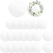 Pack of 22 15 cm Acrylic Plate, Transparent, 2 mm Acrylic Disc Round, Clear Acrylic Panels for DIY Display Stand, Painting, Picture Frame