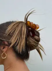Sun Spirit Hair Clip Brown