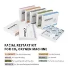 Facial SPA CO2 Bubble Oxygen Beauty Machine Gel Illuminate Exfoliate Pods Kit