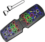 Pushup Board with Counter - Gym Fitness Equipment - Foldable Strength Training Pushup Board with Anti-Slip Base and Automatic Counter