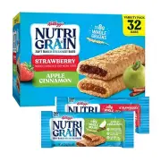 Nutri-Grain Soft Baked Breakfast Bars, Kids Snacks, Whole Grain, Variety...